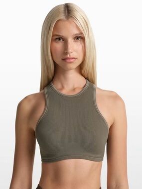 NikeSKIMS SOLD OUT ! Ribbed Seamless RACER FRONT BRA